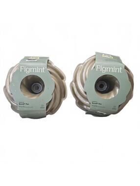 New Figmint Nonstick Bundt Pan Set of 2, Cream